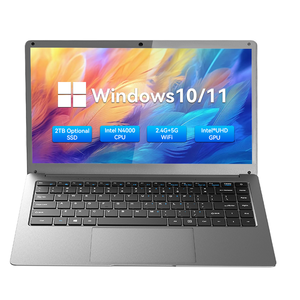 Nuovo di zecca 6GB RAM 256GB SSD Intel N4000 <span class=keywords><strong>Laptop</strong></span> Dual Core con finestre Wireless 11 <span class=keywords><strong>Pro</strong></span> pronto per l'uso in ufficio - Product Image 1