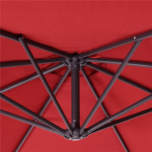 Alta calidad 3M UV tratamiento Banana Big Bend manivela colgante paraguas <span class=keywords><strong>Patio</strong></span> paraguas gran oferta paraguas voladizo al aire libre - Product Image 4