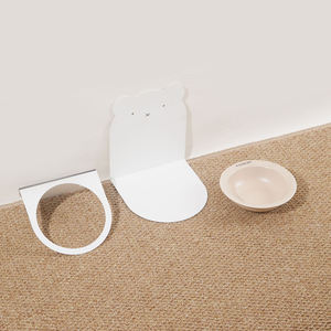 Kediler ve yavrular için 2025 yeni tasarım seramik Tilted yiyecek kasesi yükseltilmiş besleme için manyetik <span class=keywords><strong>Stand</strong></span> ile ayarlanabilir yükseltilmiş - Product Image 5