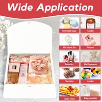 Boîte cadeau en papier personnalisée avec logo en carton pour la vente au détail, la vente en gros, la présentation de cadeaux de marque