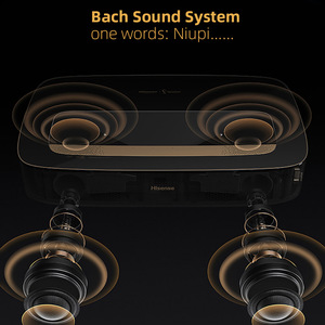 Hisense <span class=keywords><strong>100</strong></span> L9H 4K Ba RGB <span class=keywords><strong>Laser</strong></span> Máy Chiếu Truyền Hình 3800 ANSI Lumens Dts/Doby Âm Thanh Cố Định Ống Kính Siêu Ngắn Ném Ust Máy Chiếu - Product Image 4