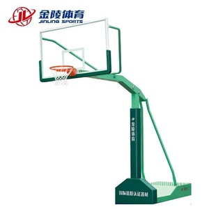 Aro de Baloncesto Jinling YDJ-2B para Exteriores, Vidrio Templado, Certificado por la FIBA, Equipo para Canchas - Product Image 4