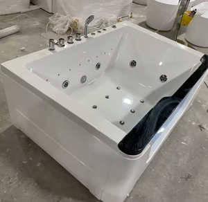 สินค้าใหม่หรูหราอะคริลิคกระเป๋าอ่างน้ําร้อนว่ายน้ํากลางแจ้งสปานวดอ่างอาบน้ํา - Product Image 5