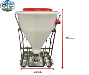 Hệ thống cho lợn ăn tự động mới với thép không gỉ và nhựa cho trang trại lợn - Product Image 1