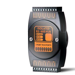 1-In 8-Out Industrial RS485 <b>Hub</b>, Isolated 8-<b>Port</b> RS485 Repeater with Lightning and Surge Protection m121 - Product Image 1