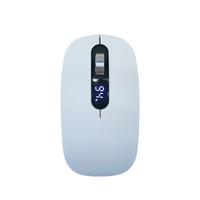 Souris de jeu sans fil à double mode 6D avec logo personnalisé, 3 niveaux de DPI, rechargeable, ultra-mince, portable, pour droitiers, pour le bureau