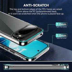 <span class=keywords><strong>Coque</strong></span> de téléphone ultra-fine antichoc en TPU souple et PC rigide <span class=keywords><strong>pour</strong></span> <span class=keywords><strong>Google</strong></span> <span class=keywords><strong>Pixel</strong></span> 10 9A 9 ProXL 8 8A 7 6A Pro XL <span class=keywords><strong>5</strong></span>, <span class=keywords><strong>coque</strong></span> transparente - Product Image 5