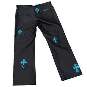 Punk Leather Pants - Custom Streetwear Fashion for Men