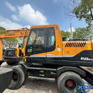 Hyundai 150w-9 15Ton Wheel Excavator Used 2023 <b>Model</b> Cummins Engine High Power Low Fuel Consumption Certified Pre-<b>Owned</b> - Product Image 3