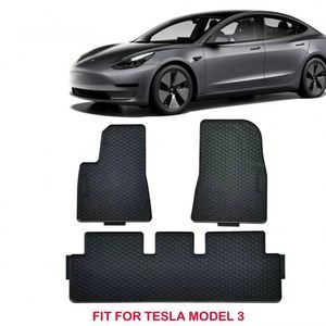 พรมปูพื้นรถยนต์ Ekr Custom Fit TPE กันน้ำ คุณภาพสูง สำหรับรถยนต์ Tesla Volkswagen Range Rover - Product Image 3