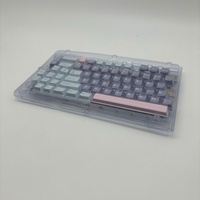 Claviers mécaniques Macaron en gros et en stock, touches PBT tricolores, bicolores, 126 touches, Cherry Original Factory