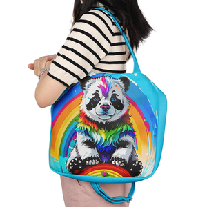 Borsa a Tracolla Personalizzata con Arte Manga, in Tessuto Traspirante, Resistente ai Graffi, Portaoggetti Anime, Produzione di Fabbrica - Product Image 2