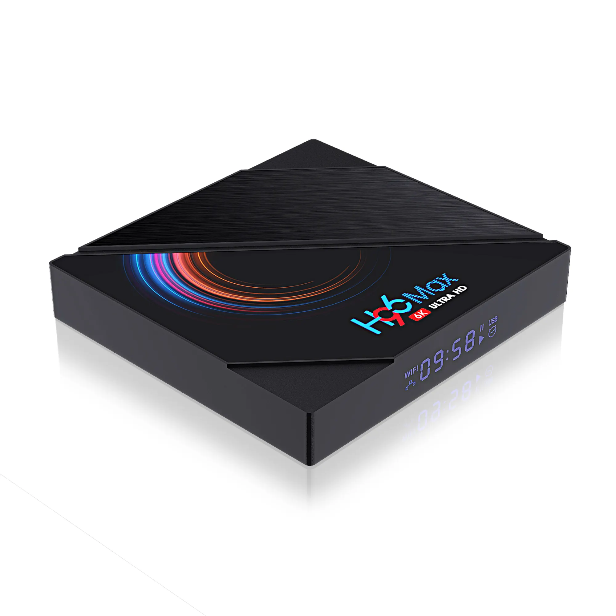 Приставка Смарт-ТВ H96 MAX H616, Android 10, 4 + 32/64 ГБ, 4K, BT4.2