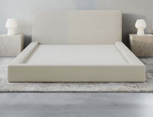 Eenvoudige Schone Comfortabele Zachte Vloer Wit Zonder Montage Opvouwbaar Eenvoudig Transport Schuim Zacht Bedframe - Product Image 3