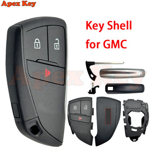 Accessoires de clé de voiture intelligente de haute qualité pour GMC, coque de clé de remplacement pour clé intelligente - Product Image 1