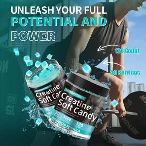 Gomme Energetiche alla Creatina Monoidrato Più Vendute per Adulti - Nutrizione Sportiva - Product Image 6
