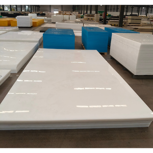 แผ่นพลาสติก HDPE หนา 3-25 มม. ขนาด 4x8 ฟุต แบบมีลาย ซื้อแผ่น HDPE สีธรรมชาติ/สีขาว พร้อมบริการ ODM/OEM - Product Image 1