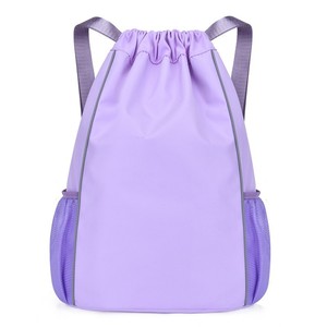 Custom logo <b>Basketball</b> <b>Outdoor</b> Waterproof Oxford Gym Bags Club Training Football Soccer Travel Casual Sports Drawstring Backpack - Product Image 1