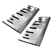 Lames industrielles haute résistance, lames de broyeur sur mesure non standard, lame de couteau à copeaux de bois de précision pour trancheuse