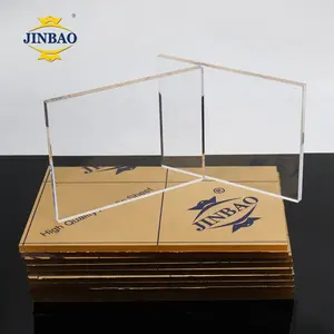 JINBAO perspex 6mm 2mm pmma tagliere acrilico con il fornitore di piani da banco fogli acrilici trasparenti