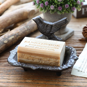 Porte-savon oiseau vintage européen Plateau en métal rustique pour lavabo de villa Décor de <span class=keywords><strong>jardin</strong></span> extérieur en <span class=keywords><strong>fonte</strong></span> en <span class=keywords><strong>fonte</strong></span> en <span class=keywords><strong>fonte</strong></span> - Product Image 5