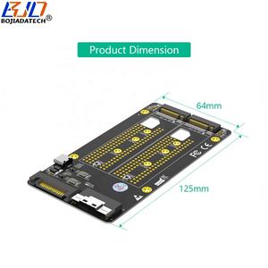 موصل Slimline 8i إلى <span class=keywords><strong>2</strong></span> * NGFF <span class=keywords><strong>M</strong></span>.<span class=keywords><strong>2</strong></span> Key-<span class=keywords><strong>M</strong></span> sd M2 محول NVME snvme بطاقة محول (MB تدعم تشعب pci-e X4X4) - Product Image 2