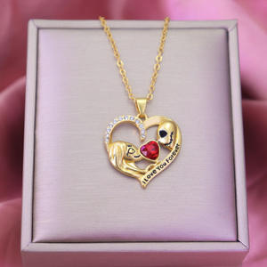 भूत दुल्हन खोपड़ी हार हेलोलीन हार महिला प्रेम हार - Product Image 6