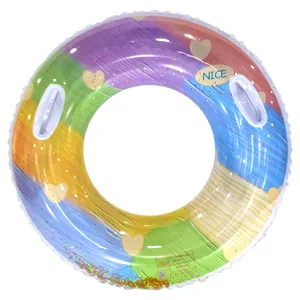 Inflatable Water Toys Safety Floater Swim Ring Kids Adults Swimming Pool Float Tube