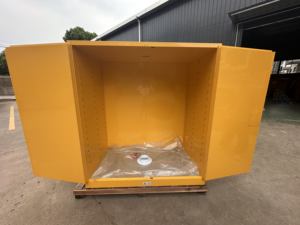 خزانة معدنية كيميائية مقاومة للحريق 416 لتر على الطراز الصناعي ، معدات مختبر أمان لتخزين الأسطوانات للمختبرات الكيميائية - Product Image 5