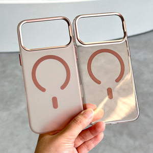 เคสโทรศัพท์กันกระแทกใส รุ่น B351 ซีรีส์ PC แม่เหล็ก สำหรับ iPhone 12 13 14 15 16 17 Pro Max และ Samsung S26 Ultra - Product Image 3