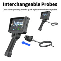Endoscopio Industrial con Lente de 3.9mm, Cable de 1 Metro, HD, IP67, Cámara Boroscópica Impermeable para Inspección de Cilindros de Motor de Automóvil, OEM