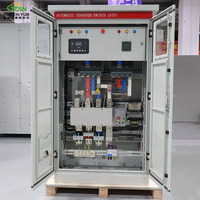Tableau de commande électrique triphasé ATS double alimentation 800A pour distribution de courant et générateur, idéal pour atelier de fabrication industrielle