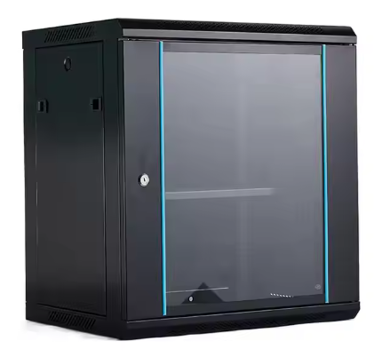 Custom 19 Inch Data Center 12u 600*600*650 Indoor Wall Mount Server Rack with Shelf 12u Wall Network Cabinet in Stock