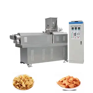 Sunward Jinan Fabrieksleverancier Gefrituurde Snacks Lijnen Gefrituurde Maïsbugels Snacks Productielijn Met 250 Kg/u Capaciteit