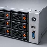 Serveur en rack 2U R760XS2U à double socket, haute capacité, Xeon Silver 4110, 256 Go DDR4, 2x960 Go SSD, 4x16 To HDD