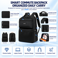 Sac à dos professionnel personnalisé avec logo OEM d'usine, durable, anti-rayures, pour ordinateur portable, idéal pour les voyages et le travail, vente en gros