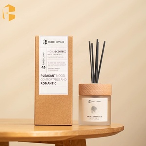 100ml thiết kế mới tùy chỉnh logo Gradient màu nước hoa sang trọng sậy khuếch tán hương thơm sậy khuếch tán chai với hộp - Product Image 5