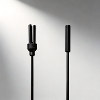 Sonde à fibre optique à petit spot lumineux GF-P20, à réflexion diffuse, avec lentille de focalisation intégrée, haute précision, à faisceau étroit, industrielle