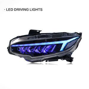 XT Upgrade per Honda 10a generazione di faro civico 2016-2021 modificato <span class=keywords><strong>LED</strong></span> luce di marcia diurna Streamer indicatore di direzione - Product Image 3