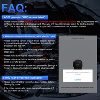 Actualización gratuita de por vida XTOOL AD20 Advancer OBD2 lector de código escáner herramientas de diagnóstico de motor de coche herramienta de escáner de Control de aplicación Android