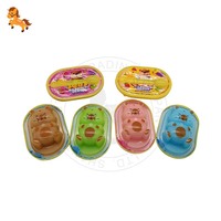Bonbons de gelée YK de haute qualité, saveur fruitée, forme animale mignonne, 40g, cadeau pour enfants en pot