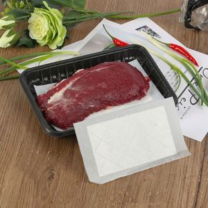<b>Poultry</b> <b>Meat</b> Pack Wholesale Direct Soaker Absorbent <b>Meat</b> Pad 170x100mm 60ml/pcs Food Grade Eco-Friendly High Fresh-Keeping - Product Image 5