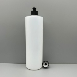 Nhựa lỏng món ăn xà phòng chai 10oz 300ml 500ml 16oz rõ ràng tầng Cleaner rửa chén chai Cleaner nhà bếp container bao bì - Product Image 6