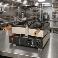 Machine à gaufres Taiyaki en acier inoxydable 5 poissons, antiadhésive, pour restaurant, machine à gaufres Taiyaki en forme de poisson