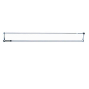 <span class=keywords><strong>Barre</strong></span> <span class=keywords><strong>de</strong></span> douche télescopique double fonction avec porte-serviettes – Fixation sans perçage par tension, organisateur <span class=keywords><strong>de</strong></span> salle <span class=keywords><strong>de</strong></span> bain à longueur réglable - Product Image 2
