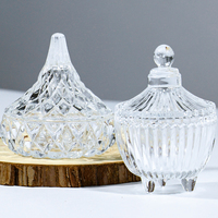 Bocaux et bouteilles de rangement en verre pour bonbons, fruits et snacks, style européen, prix d'usine, pour la décoration intérieure
