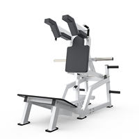 Machine à Squat Hack à Charge de Poids Multifonctionnelle pour Entraînement Complet des Jambes et Activation Musculaire à Prix Abordable
