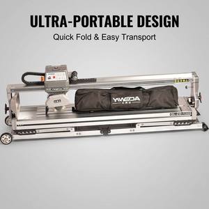Scie à <span class=keywords><strong>carrelage</strong></span> automatique à eau Wandeli 4500W avec moteur sans balais, scie de table QLZ-ZD-1200 <span class=keywords><strong>pour</strong></span> grand format, coupe-porcelaine, céramique et pierre, modèle global - Product Image 4