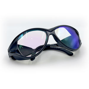 1000nm-1100nm OD4 + 安全レーザー保護メガネ1064nmブラックフレーム溶接機 - Product Image 2