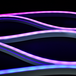Striscia Luminosa <span class=keywords><strong>LED</strong></span> <span class=keywords><strong>Neon</strong></span> RGBIC Pura in Silicone, Indirizzabile, a Colori, Impermeabile, Morbida e Flessibile, Modello 2835 - Product Image 5